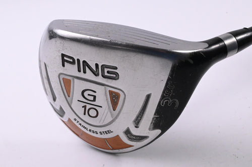 Ping G10 #3 Wood / 15.5 Degree / Stiff Flex Graffaloy Prolaunch Red 65 Shaft