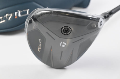 Taylormade Qi4D #3 Wood / 15 Degree / Regular Flex REAX White 55 Shaft