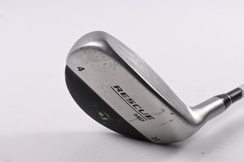 Taylormade Rescue Mid #4 Hybrid / 22 Degree / Stiff Flex Taylormade Shaft
