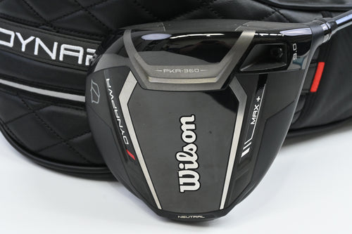 Wilson DYNAPWR Max+ Driver / 9 Degree / Stiff Flex UST Lin-Q M40X Red Shaft