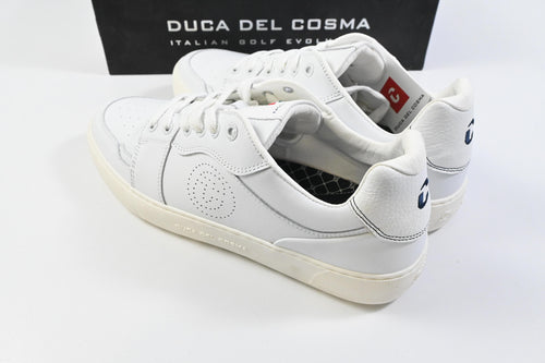 Duca Del Cosma Giordano Golf Shoes / Size UK 7 / White