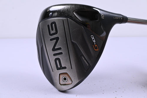 Ping G400 SFT Driver / 10 Degree / Stiff Flex Ping Tour Chrome 65 Shaft