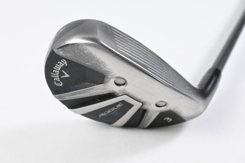 Callaway Rogue #3 Hybrid / 18 Degree / Stiff Flex Aldila Synergy 50 Shaft