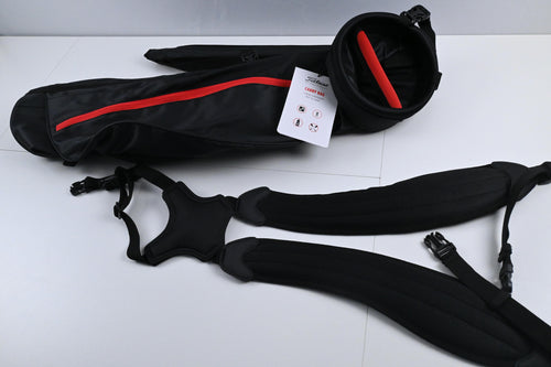 Titleist Carry Bag / 2-Way Divider / Black & Red