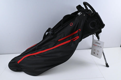 Titleist Premier Carry Bag / 3-Way Divider / Black & Red