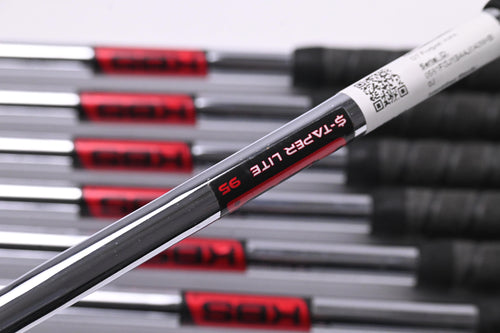 Wilson D7 Forged Irons / 4-PW+GW / Regular Flex KBS $-Taper Lite 95 Shafts