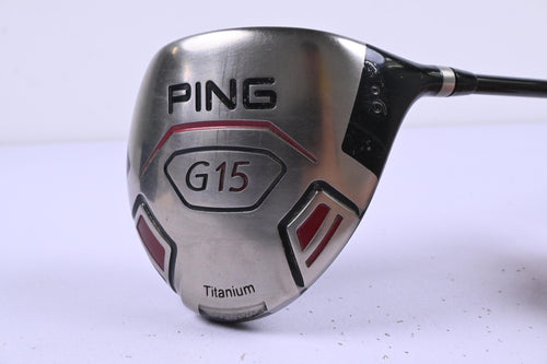 Ping G15 Driver / 9 Degree / Stiff Flex Aldila Serrano 60 Shaft