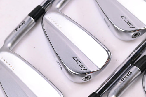 Ping i500 Irons / 4-PW / Silver Dot / Regular Flex Ping AWT 2.0 Shafts