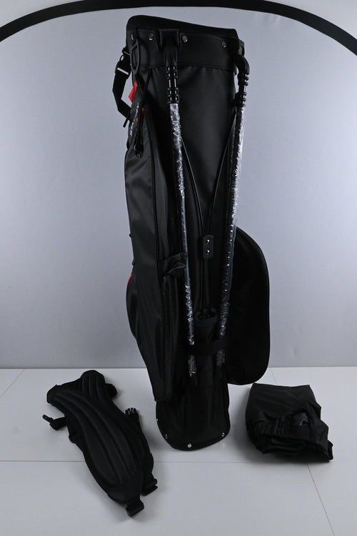 Titleist Players 4 StaDry Team Carry Bag / 4-Way Divider / Black & Red