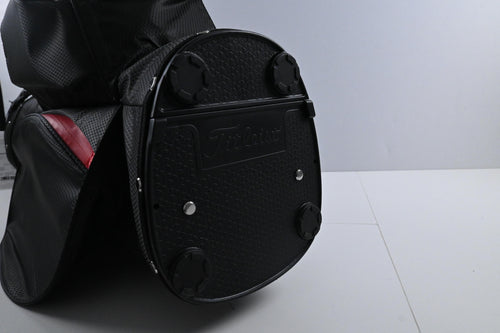 Titleist Players 4 StaDry Team Carry Bag / 4-Way Divider / Black & Red