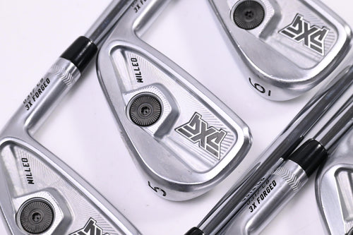 PXG 0317 CB Milled Irons / 4-PW / Stiff Flex Dynamic Gold 120 S300 Shafts