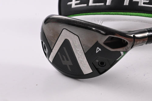 Callaway Elyte #4 Hybrid / 22 Degree / Stiff Flex Denali Charcoal 70 Shaft