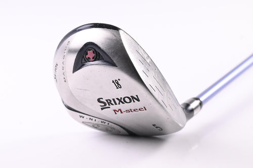 Ladies Srixon M-Steel #5 Wood / 18 Degree / Ladies Flex Srixon SV-3008 Shaft