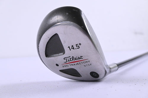 Titleist 975 F #3 Wood / 14.5 Degree / Stiff Flex Titleist Ultralite Shaft