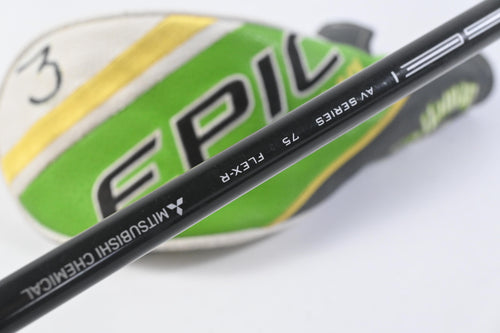 Callaway Epic Flash #3 Wood / 15 Degree / Regular Flex Tensei AV Blue 75 Shaft