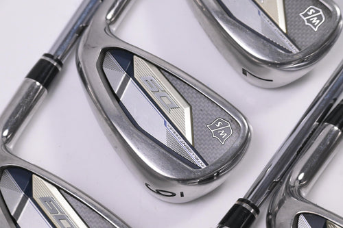 Wilson D9 Irons / 5-PW+GW+SW / Uniflex KBS MAX Ultralite Shafts