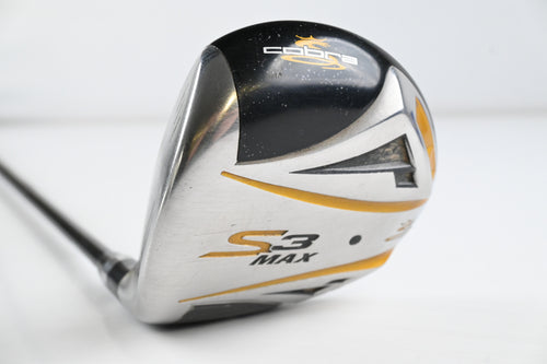 Left Hand Cobra S3 Max #3 Wood / 15 Degree / Regular Flex Fujikura Blur TX600