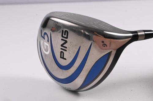 Ping G5 Driver / 9 Degree / Stiff Flex Aldila NV Green 65 Shaft