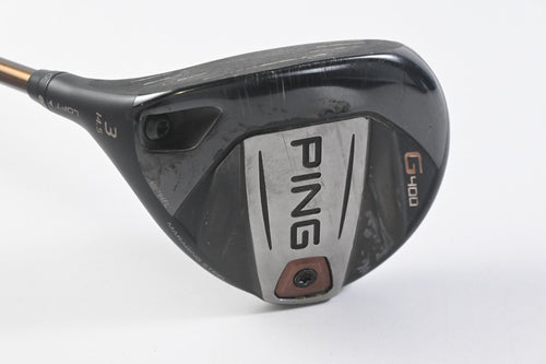 Left Hand Ping G400 #3 Wood / 14.5 Degree / Regular Flex Ping Alta CB 70 Shaft
