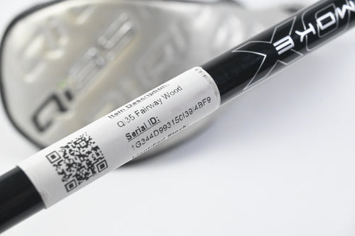 Taylormade Qi35 #5 Wood / 18 Degree / X-Flex HZRDUS Smoke Green RDX 75 Shaft
