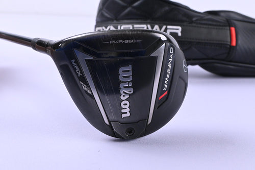 Left Hand Wilson DYNAPWR Max 2025 #5 Wood / 18 Degree / Senior Flex M40X Red 5