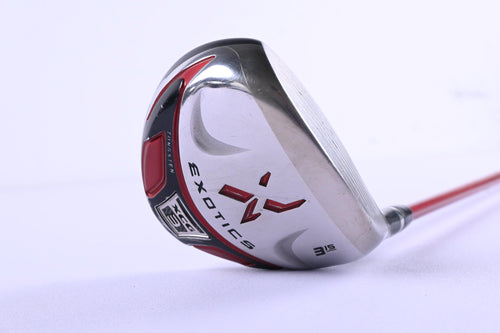 Tour Edge Exotics XCG 3 #3 Wood / 15 Degree / Stiff Flex Fujikura Motore 75