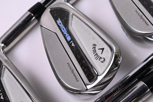 Callaway Paradym Ai Smoke Irons / 7-PW+AW+GW+SW / Stiff Flex Elevate MPH 95
