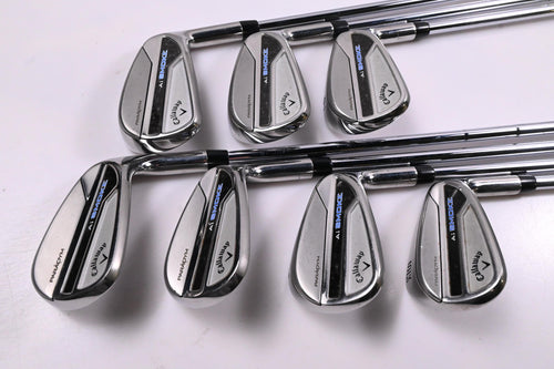 Callaway Paradym Ai Smoke Irons / 7-PW+AW+GW+SW / Stiff Flex Elevate MPH 95