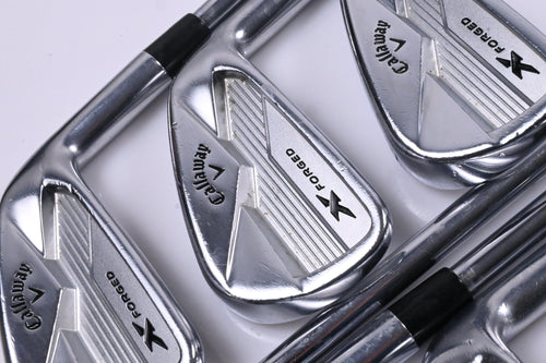 Callaway X-Forged 2018 Irons / 4-PW / Stiff Flex Dynamic Gold S300 Shafts