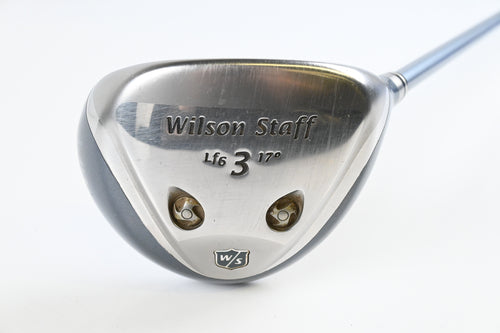 Ladies Wilson Staff LF6 #3 Wood / 17 Degree / Ladies Flex UST Nano Flex 54 Shaft