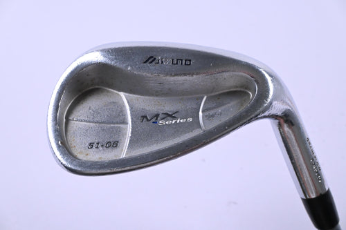 Mizuno MX Gap Wedge / 51 Degree / Senior Flex Wishon S2S Blue 55 Shaft