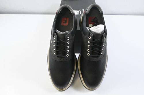 FootJoy Traditional Golf Shoes / Size UK 10.5 / Black, Grey