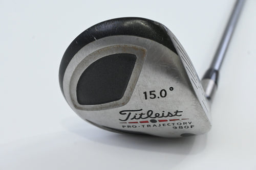 Titleist 980 F #3 Wood / 15 Degree / Regular Flex Titleist 4375 Shaft