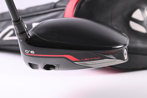 Taylormade Stealth Plus Driver / 9 Degree / X-Flex HZRDUS Smoke Red RDX 60 Shaft