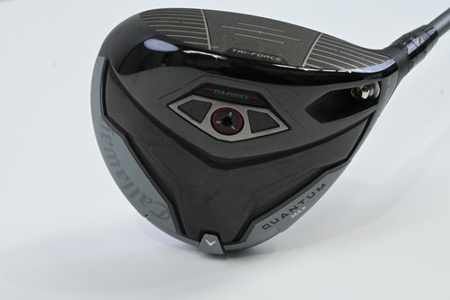 Callaway Quantum Max Driver / 10.5 Degree / X-Flex Denali Frost Silver 60