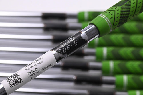 Taylormade Supersteel Irons / 3-PW+SW / Stiff Flex Rifle Precision 90 Shafts