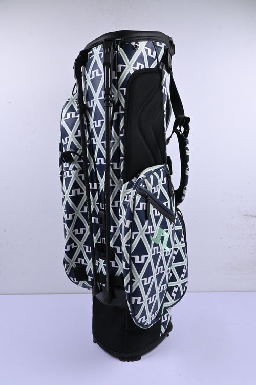 Vessel X J.Lindeberg Play Stand Bag / 6-Way Divider / Navy & Green