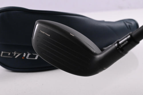 Taylormade Qi4D #4 Hybrid / 22 Degree / Stiff Flex REAX By KBS 75 Shaft