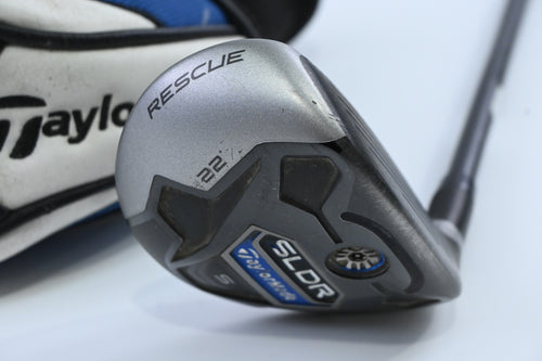 Taylormade SLDR-S #4 Hybrid / 22 Degree / Regular Flex Fujikura Speeder 72 Shaft