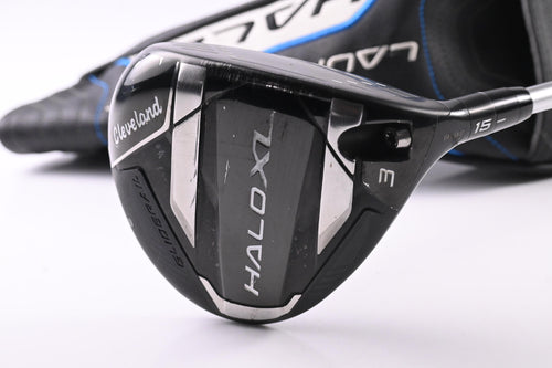 Cleveland Halo XL #3 Wood / 15 Degree / Senior Flex Aldila Ascent Blue 40 Shaft