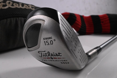 Titleist 980 F #3 Wood / 15 Degree / Stiff Flex Titleist 4375 Shaft