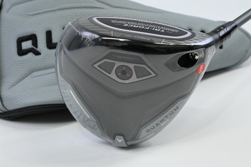 Callaway Quantum Max Driver / 9 Degree / Stiff Flex Denali Frost Silver 60