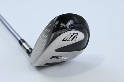Left Hand Mizuno F-50 #5 Wood / 18 Degree / Regular Flex Exsar FS2