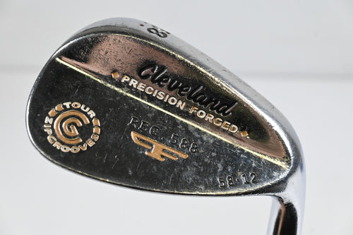 Cleveland 588 Precision Forged Lob Wedge / 58 Degree / Stiff Flex Steel Shaft
