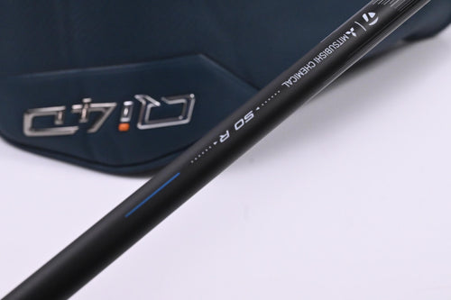 Left Hand Taylormade Qi4D Driver / 10.5 Degree / Regular Flex REAX Blue 50 Shaft