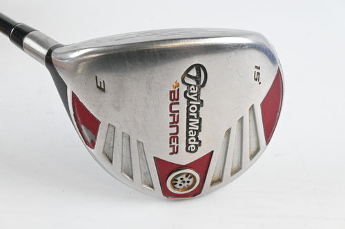 Left Hand Taylormade Burner 2007 #3 Wood / 15 Degree / Senior Flex Taylormade