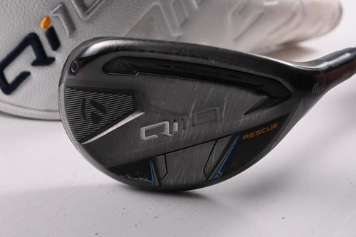 Taylormade Qi10 #3 Hybrid / 19 Degree / Stiff Flex Ventus TR Blue 7 Shaft