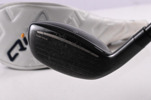 Taylormade Qi10 #3 Hybrid / 19 Degree / Stiff Flex Ventus TR Blue 7 Shaft