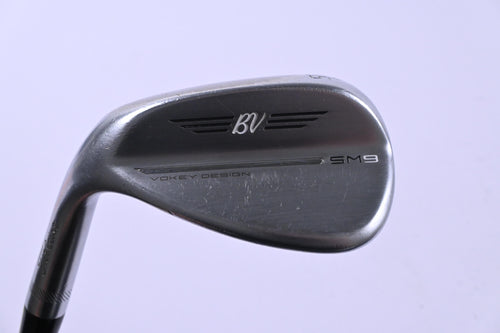 Left Hand Titleist Vokey SM9 Sand Wedge / 56 Degree / Wedge Flex Vokey Design