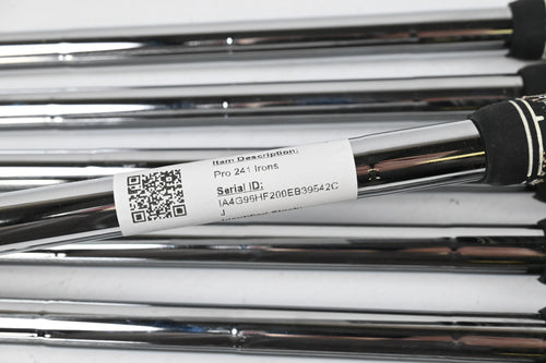 Mizuno Pro 241/243 Combo Irons / 4-PW / X-Flex Steel Shafts